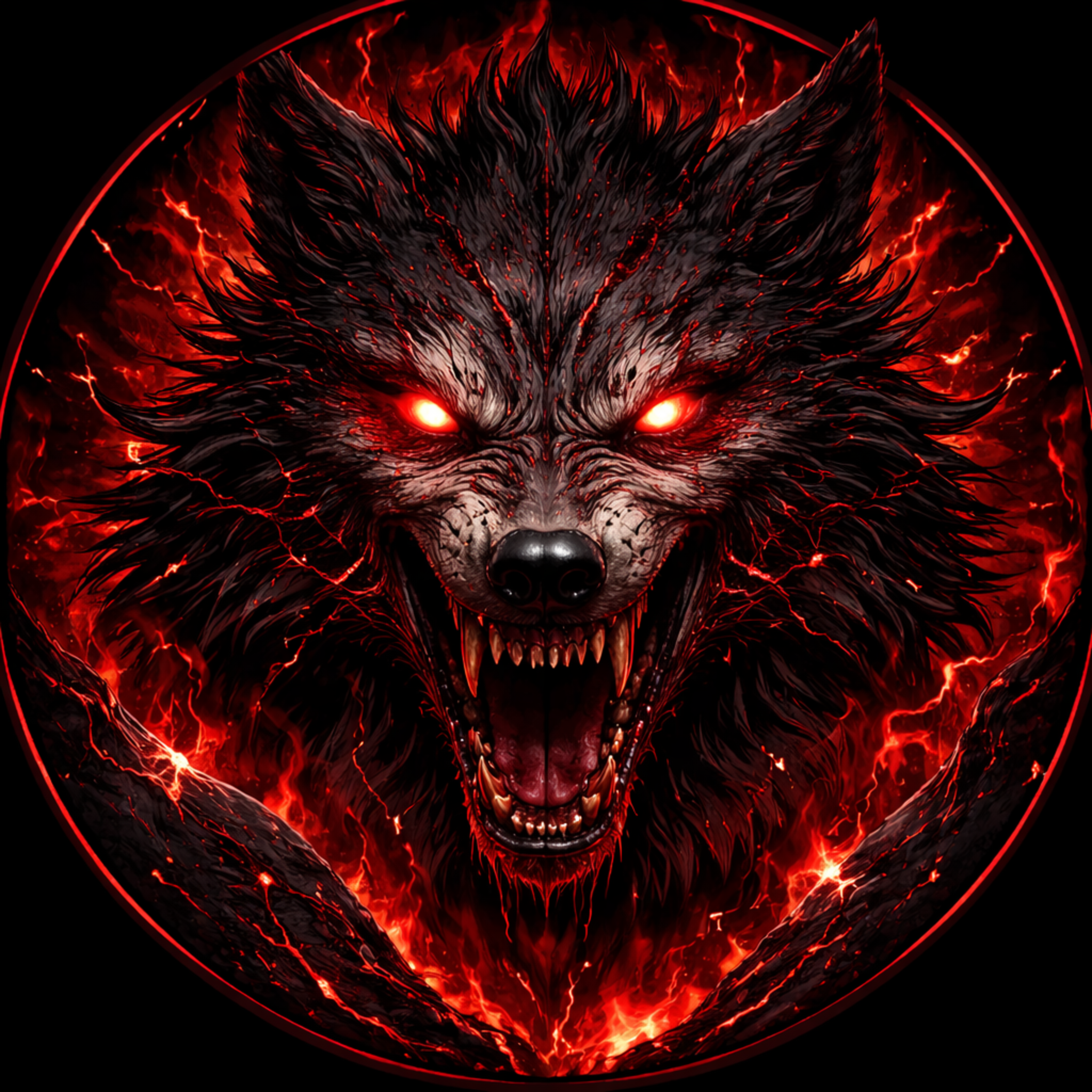 Corrupted profile art