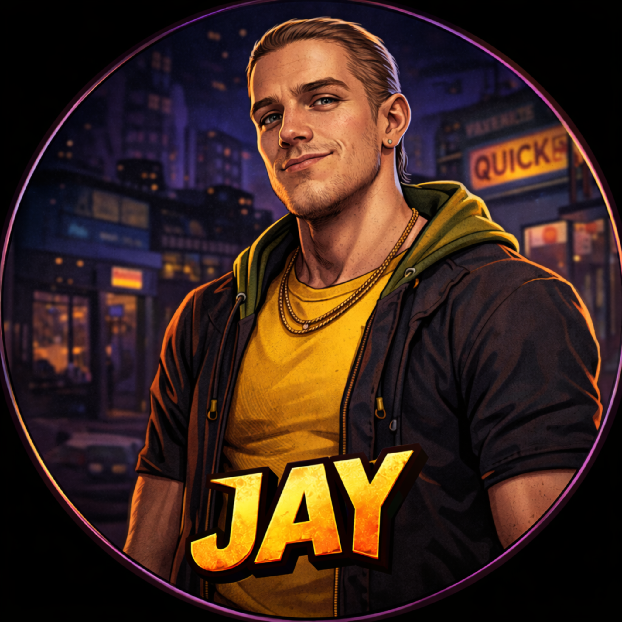 Jay profile art